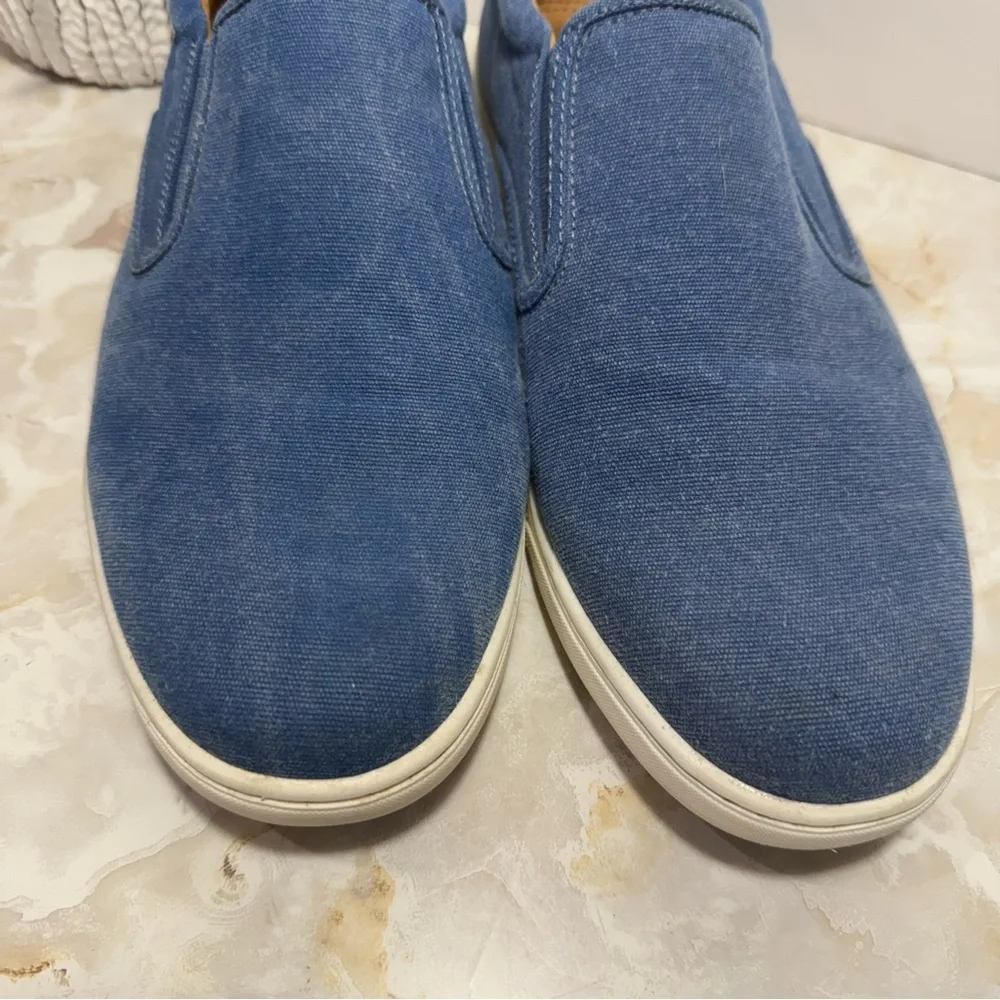 Vionic Mens Brody‎ Slip On Sneakers Canvas Upper Size 11 Minimalist Casual Comfy